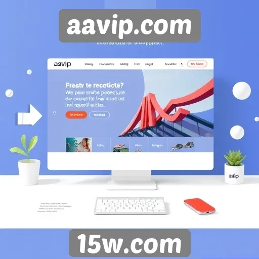 Tendências de design do site aavip.com